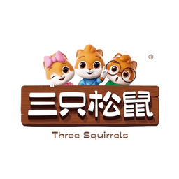 Three Squirrels logo